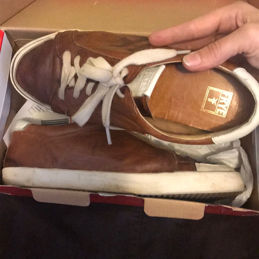 Frye leather shoes